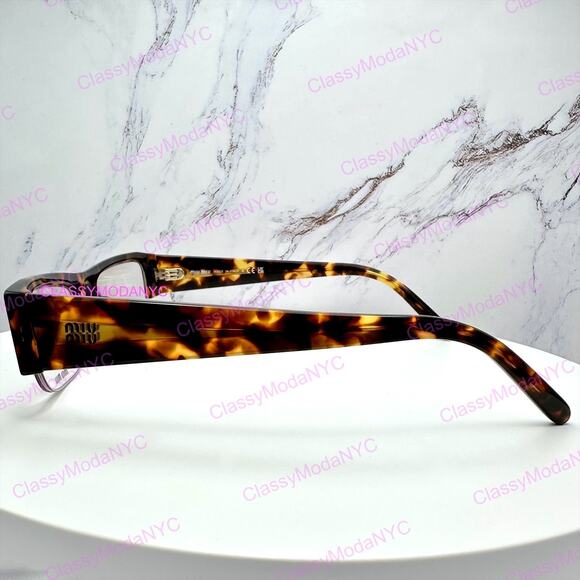 NEW MIU MIU Sunglasses Brown Tortoise Vedette Seen On Kylie Jenner New main image 8